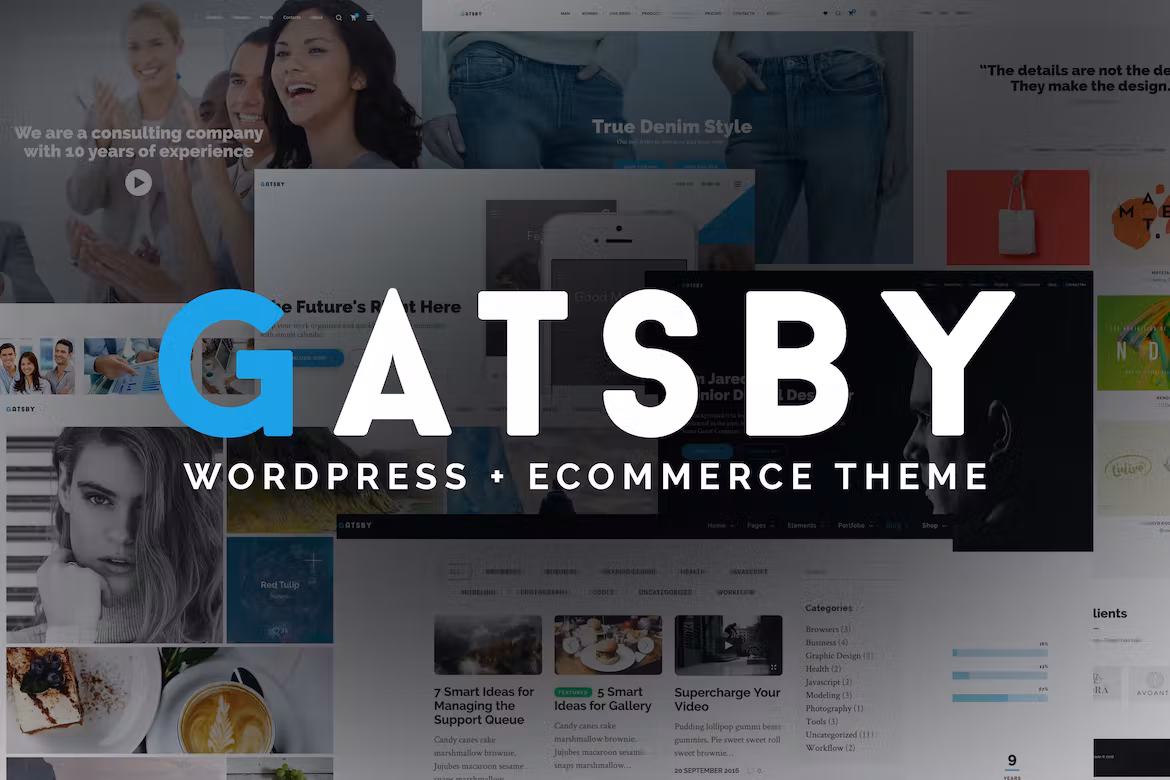 WordPress + eCommerce Theme