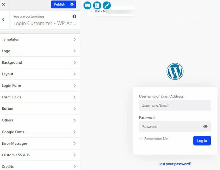 adminify login