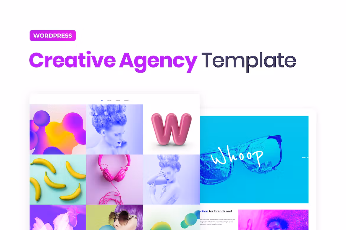 Creative Agency Elementor Template Kit - Whoop