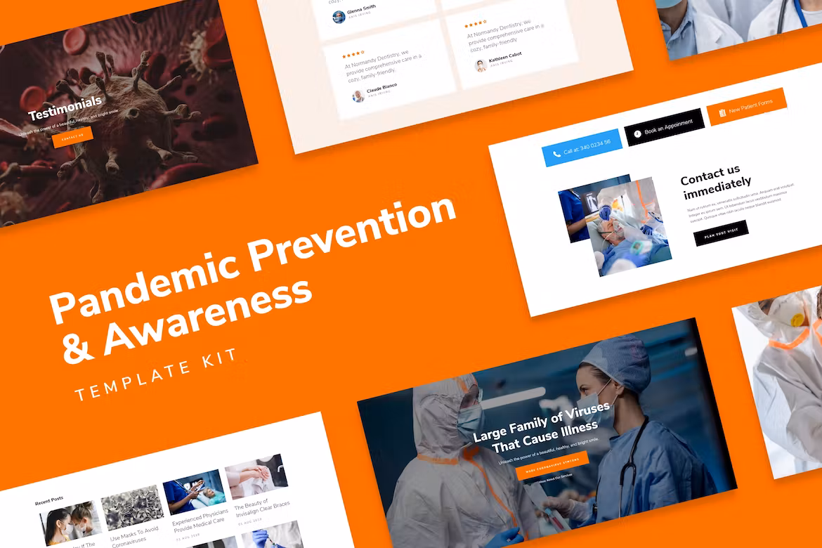 Pandemic Prevention & Awareness Template Kit - SafetyKit