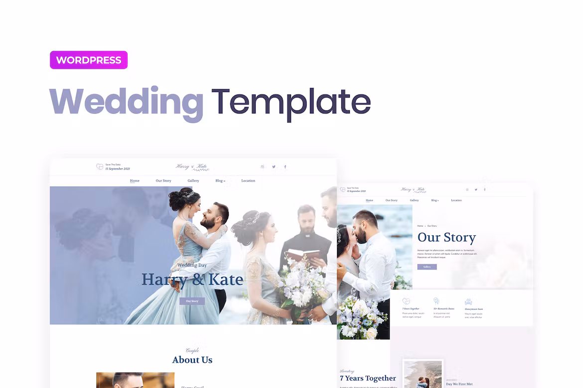 Wedding Template Kit - Lovedy